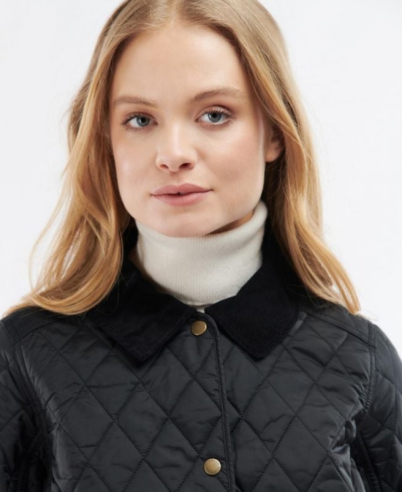 Black Women Barbour Annandale Quilted Jacket | US-4675ADBNG