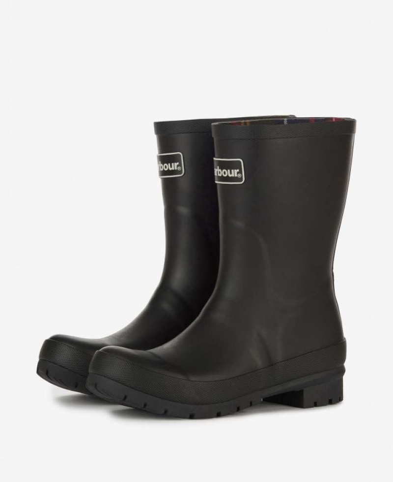 Black Women Barbour Banbury Wellington Rain Boots | US-7426EDRTC