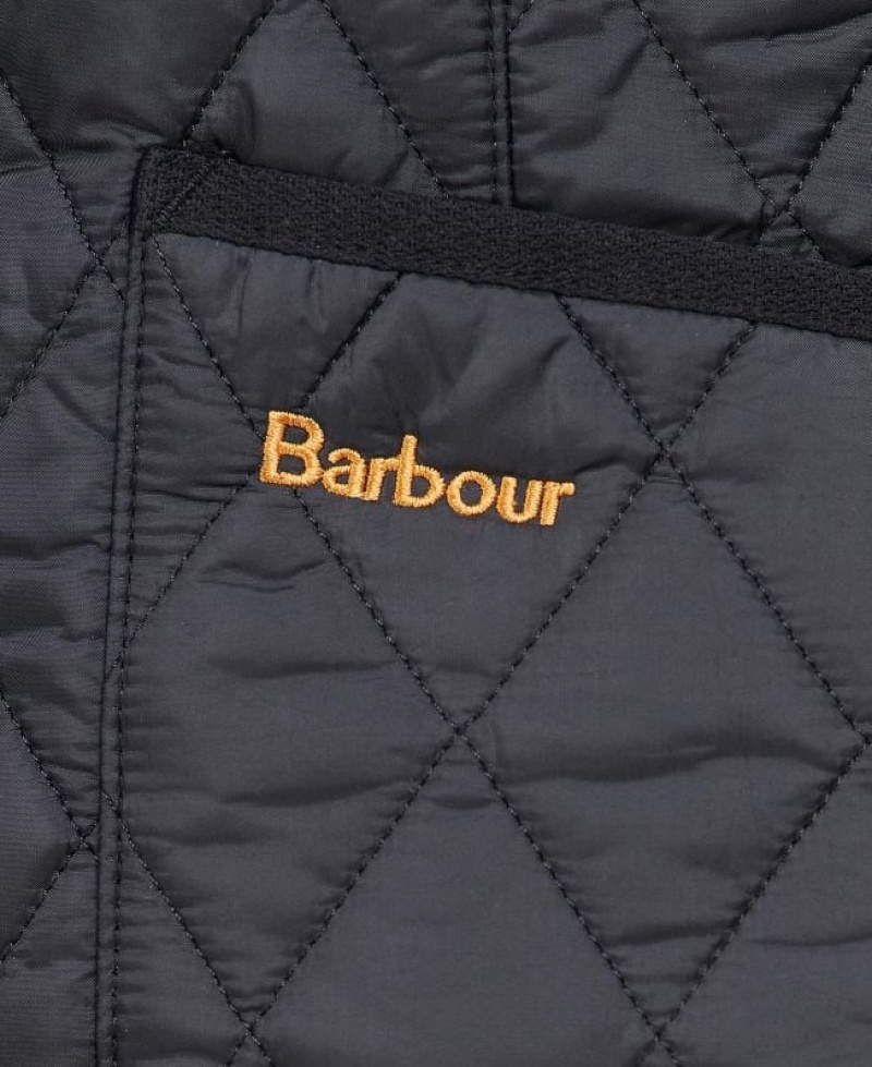 Black Women Barbour Betty Interactive Liner Vest | US-1970LCQAB