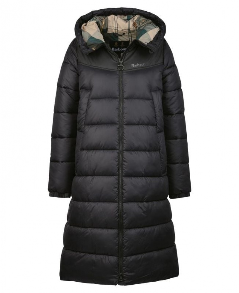 Black Women Barbour Buckton Quilted Jacket | US-7351PTERZ