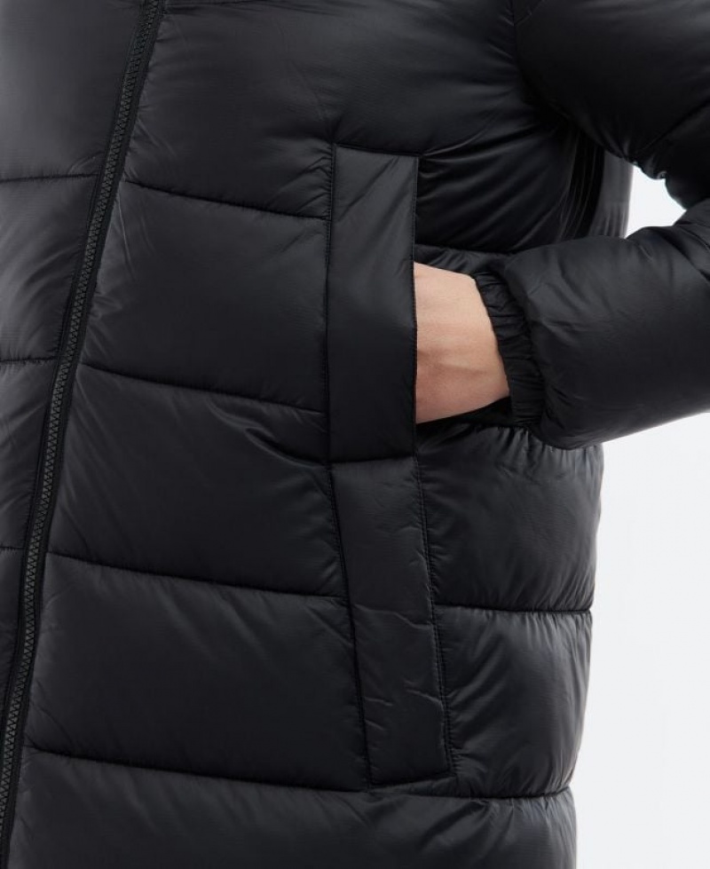 Black Women Barbour Buckton Quilted Jacket | US-7351PTERZ