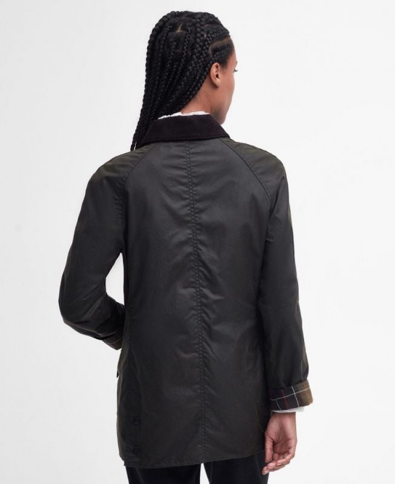 Black Women Barbour Classic Beadnell® Waxed Jacket | US-9178XBTUH