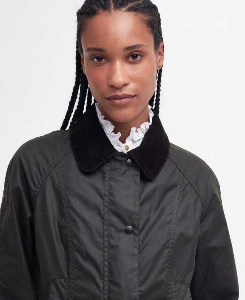 Black Women Barbour Classic Beadnell® Waxed Jacket | US-9178XBTUH