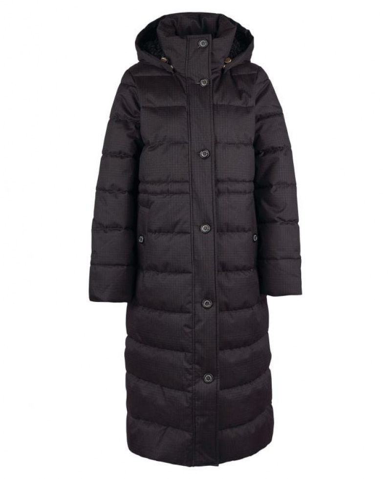 Black Women Barbour Herring Quilted Jacket | US-4520WMPRA