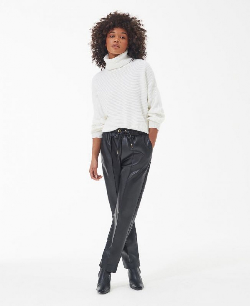 Black Women Barbour International Agusta Pants | US-1794UPLFE