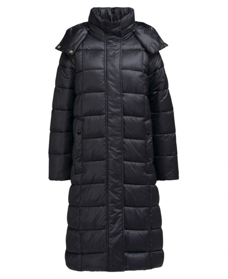 Black Women Barbour International Holmes Quilted Jacket | US-0619PAOFN