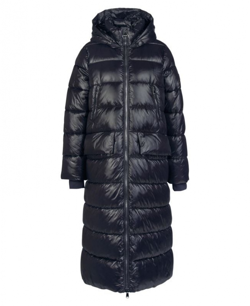 Black Women Barbour International London Quilted Jacket | US-1380LTDPM