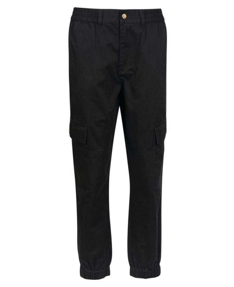 Black Women Barbour International Monaco Pants | US-5146RCVZO