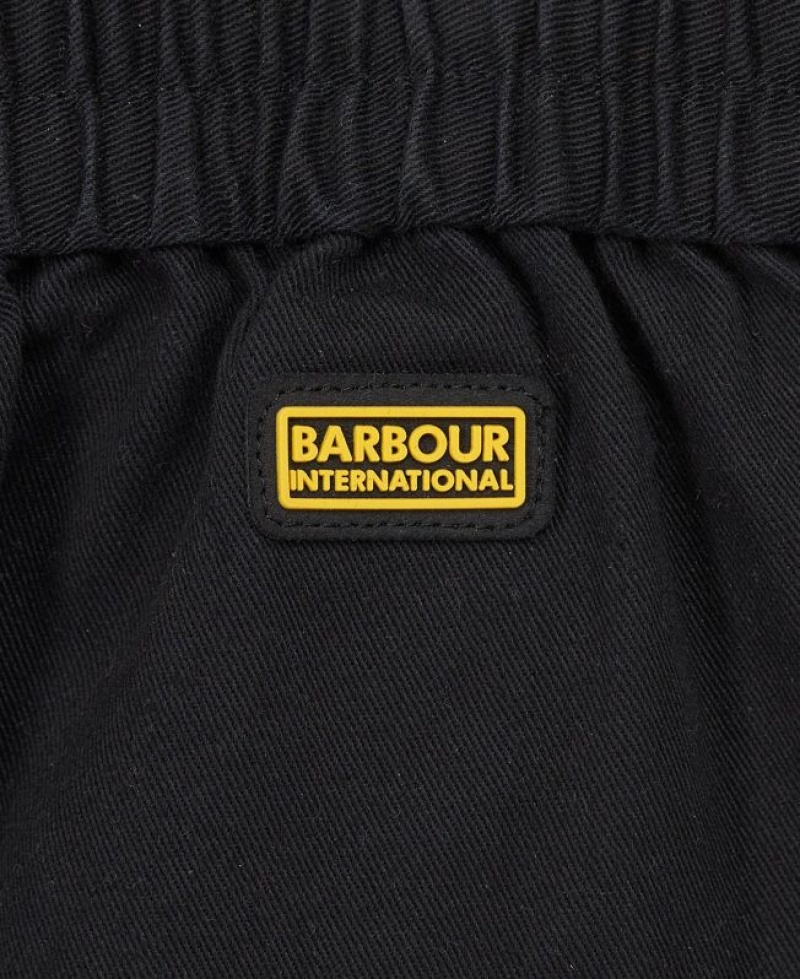 Black Women Barbour International Monaco Pants | US-5146RCVZO