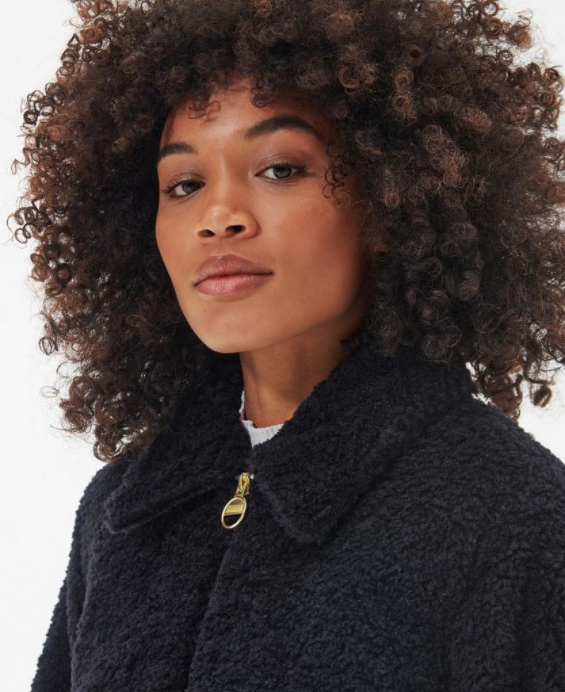 Black Women Barbour International Morini Fleece | US-0178XAZWH