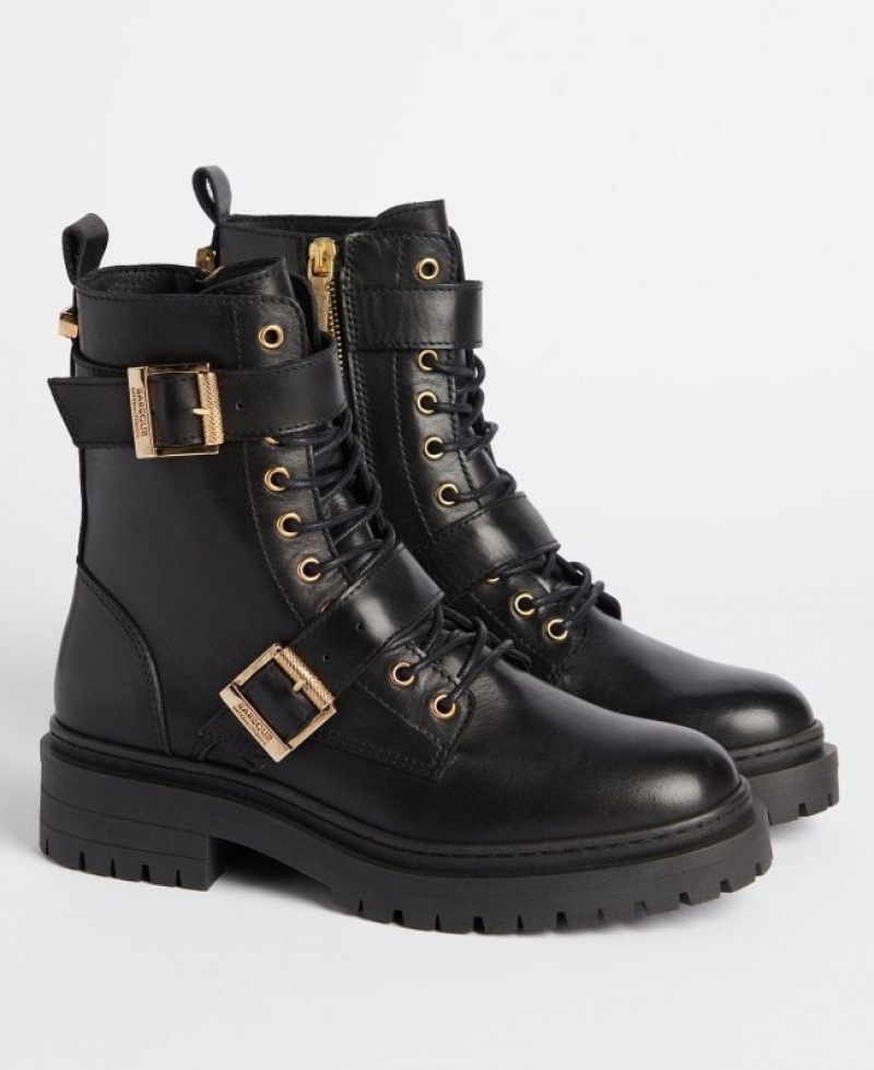 Black Women Barbour International Redgrave Ankle Boots | US-9701ZXVBF