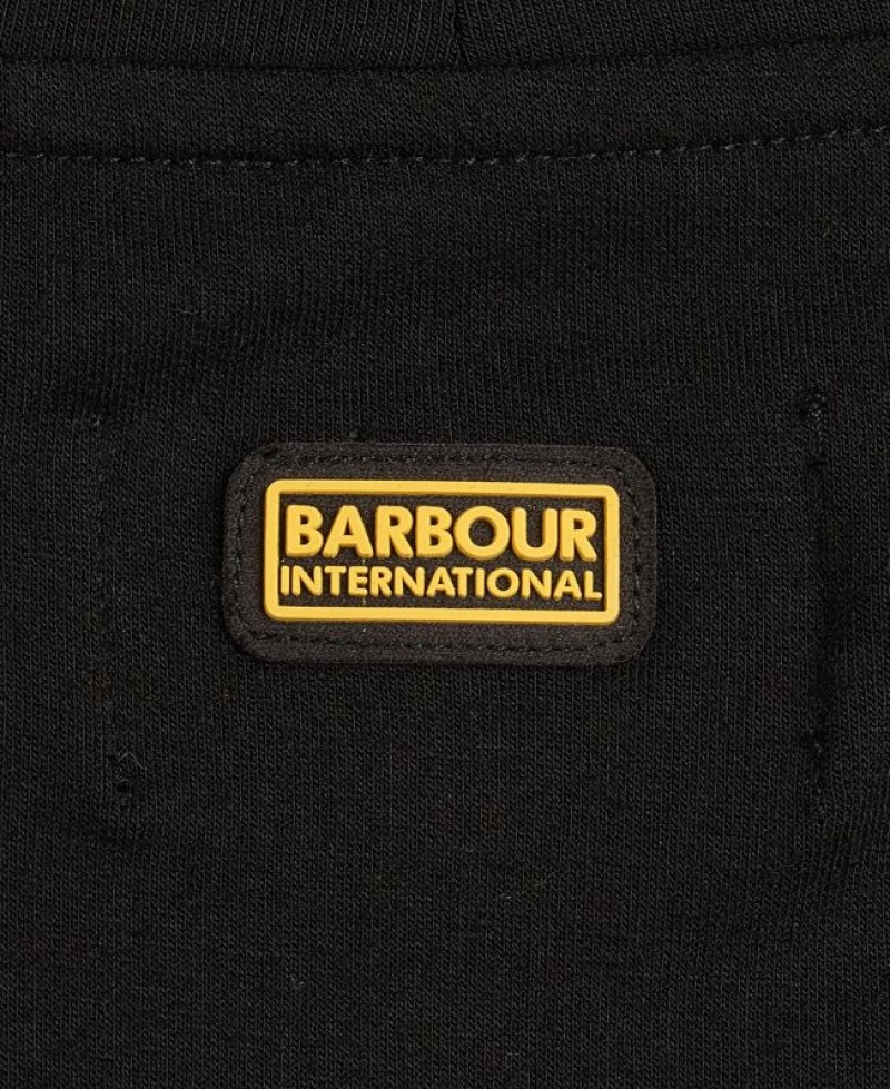 Black Women Barbour International Suspension Hoodie | US-8526OAUDP