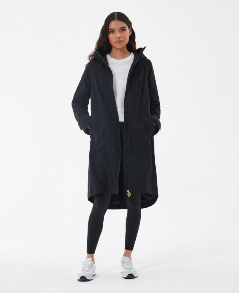 Black Women Barbour International Whitlock Waterproof Jacket | US-6180TCWDJ