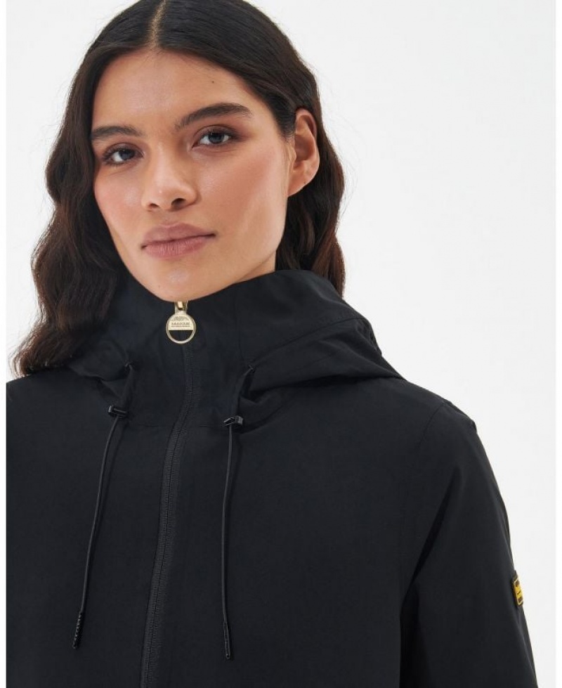 Black Women Barbour International Whitlock Waterproof Jacket | US-6180TCWDJ