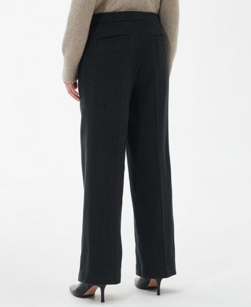 Black Women Barbour Marlene Pants | US-6135VFRZD