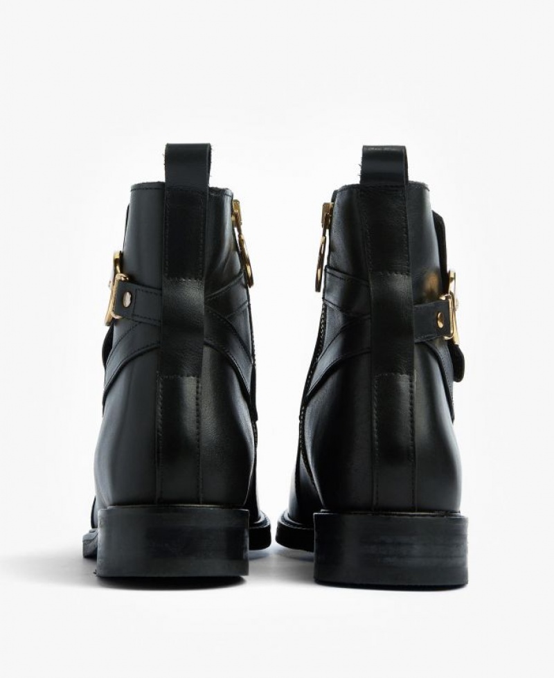 Black Women Barbour Warwick Ankle Boots | US-0864HPCZF