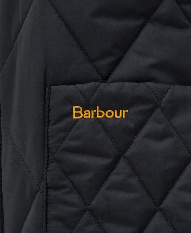 Black Women Barbour Woodhall Quilted Jacket | US-9125DGIYE