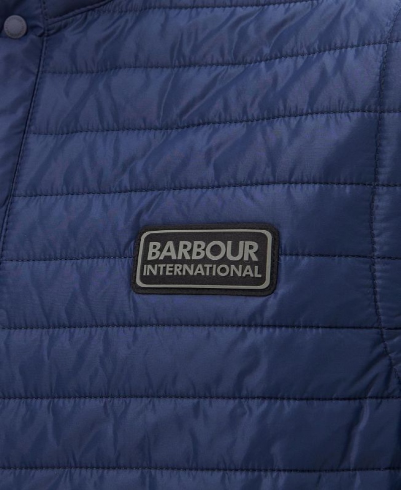 Blue Men Barbour International Belgrave Vest | US-5439MGNOA