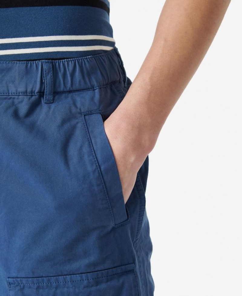 Blue Men Barbour International Cloud Shorts | US-9021EJQMW