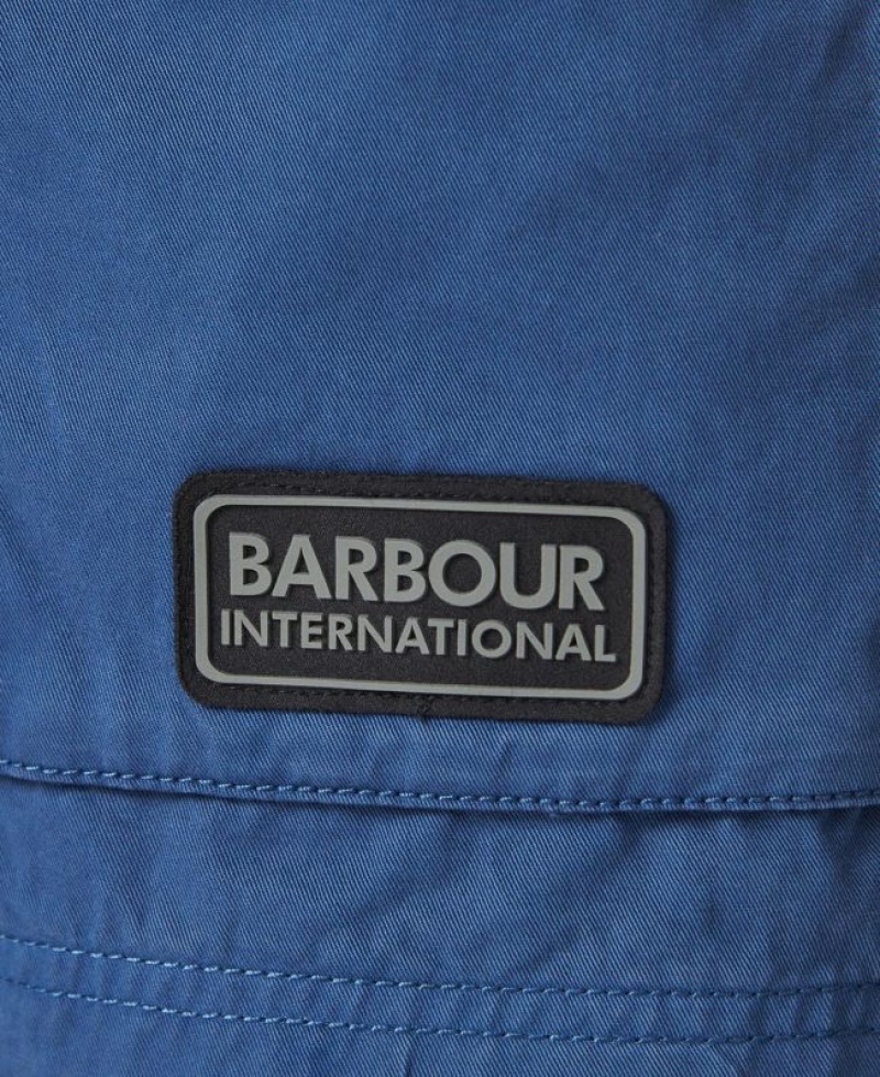 Blue Men Barbour International Cloud Shorts | US-9021EJQMW