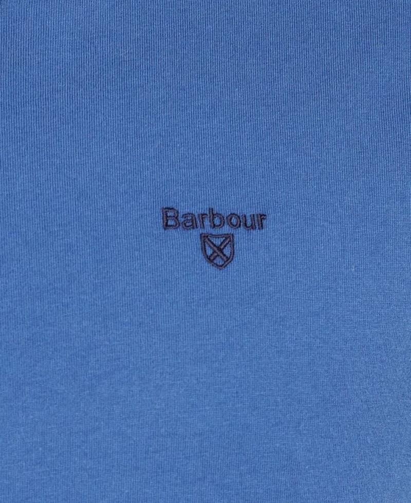 Blue Men Barbour Sports T-Shirts | US-3954WYINJ