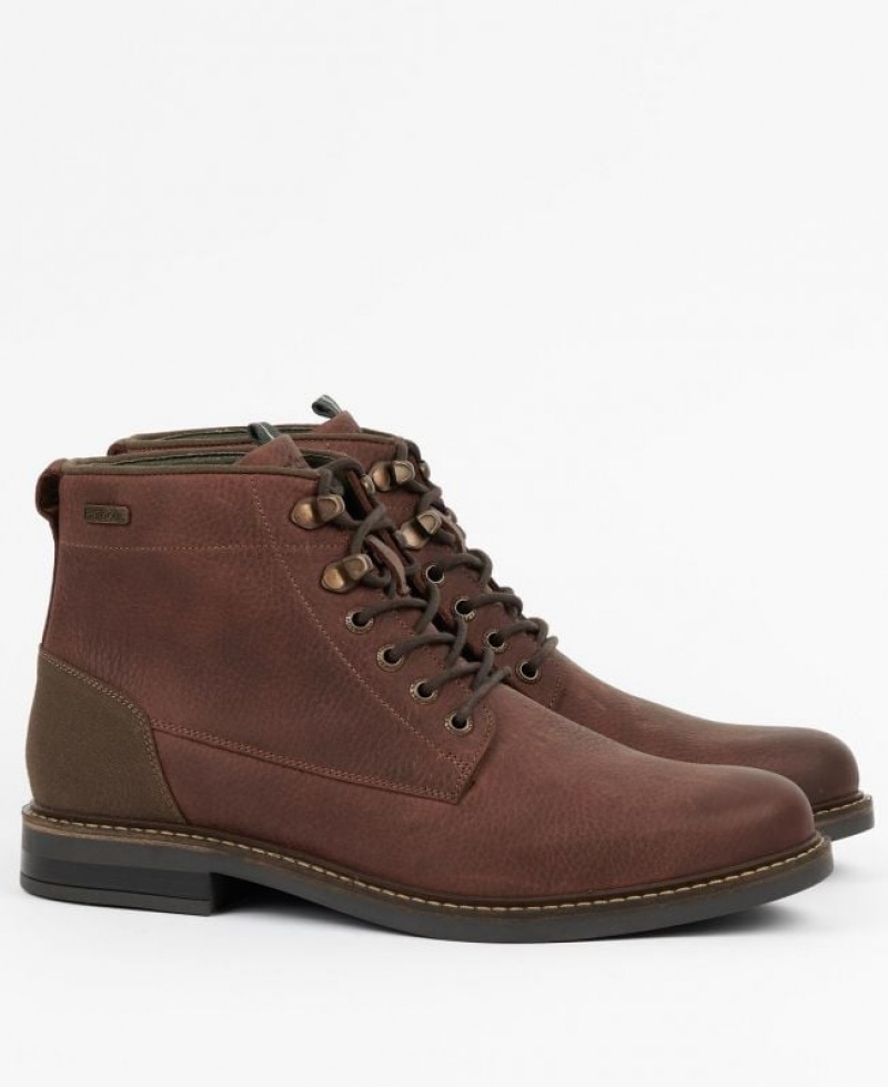 Brown Men Barbour Deckham Boots | US-1857FDYVW