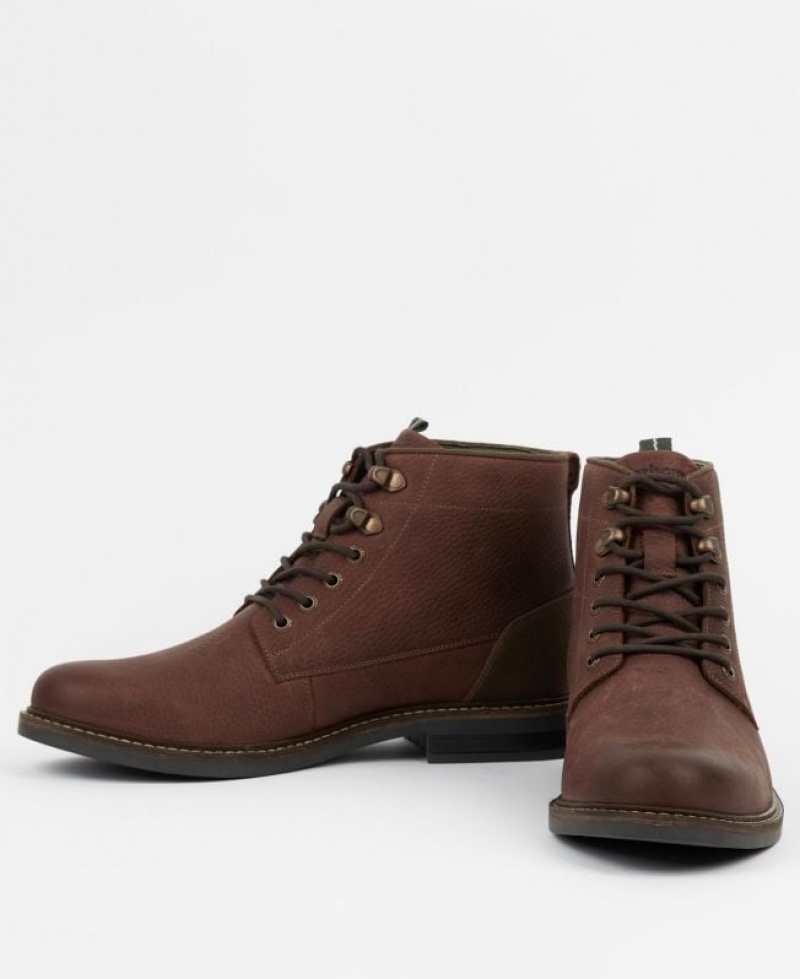 Brown Men Barbour Deckham Boots | US-1857FDYVW