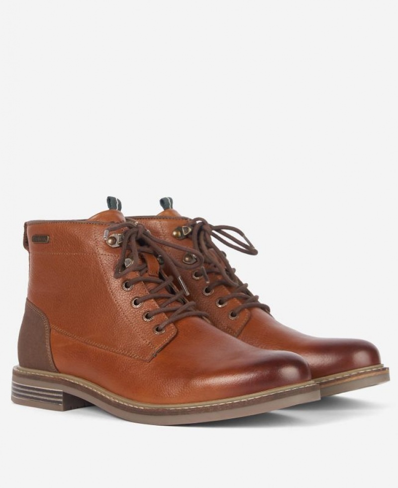 Brown Men Barbour Deckham Boots | US-8673MAZGK