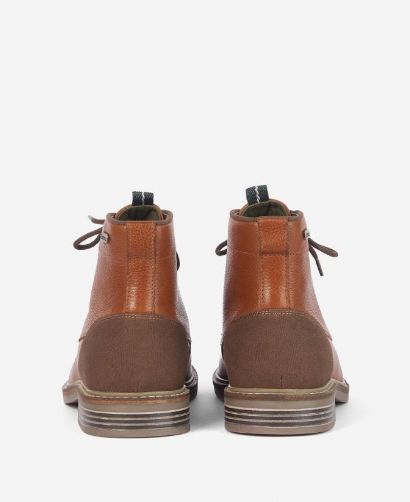 Brown Men Barbour Deckham Boots | US-8673MAZGK