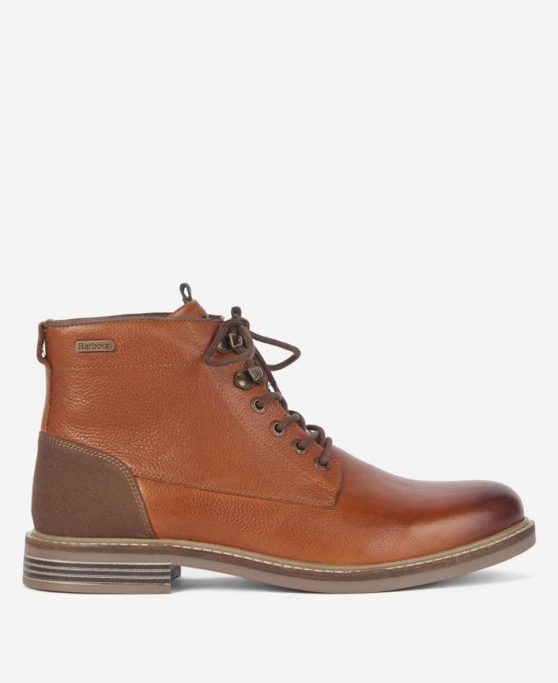 Brown Men Barbour Deckham Boots | US-8673MAZGK