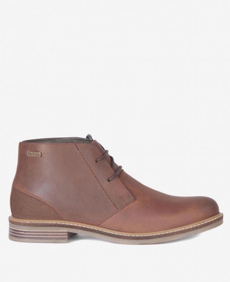 Brown Men Barbour Readhead Chukka Boots | US-6230HVNMB