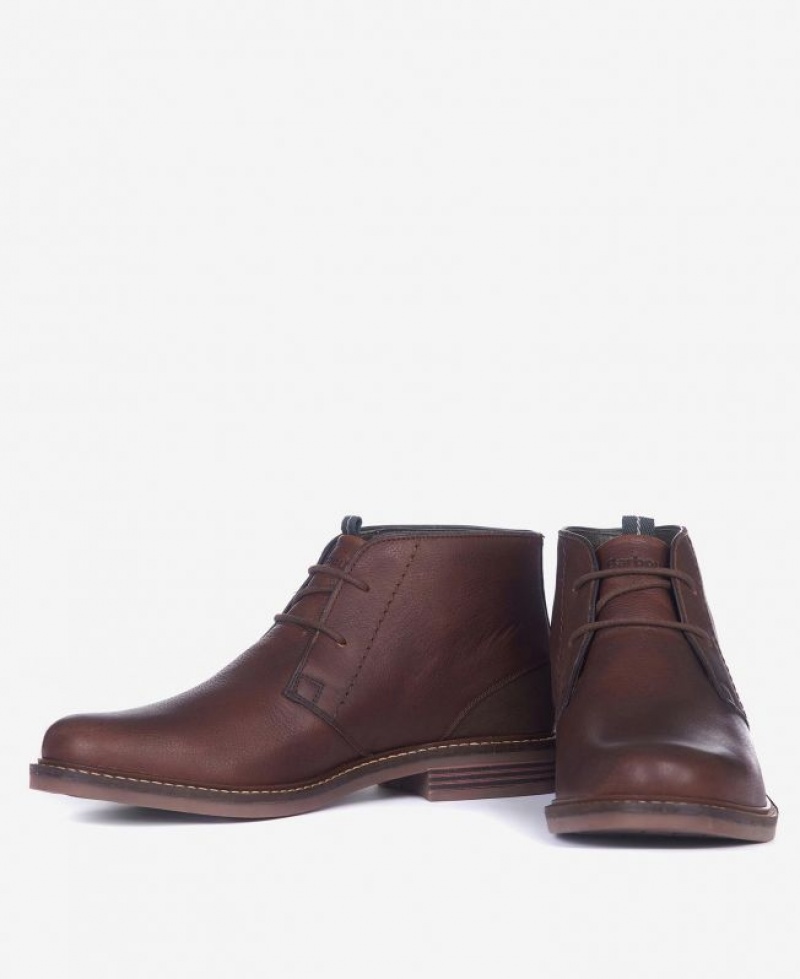 Brown Men Barbour Readhead Chukka Boots | US-2035XTJYB