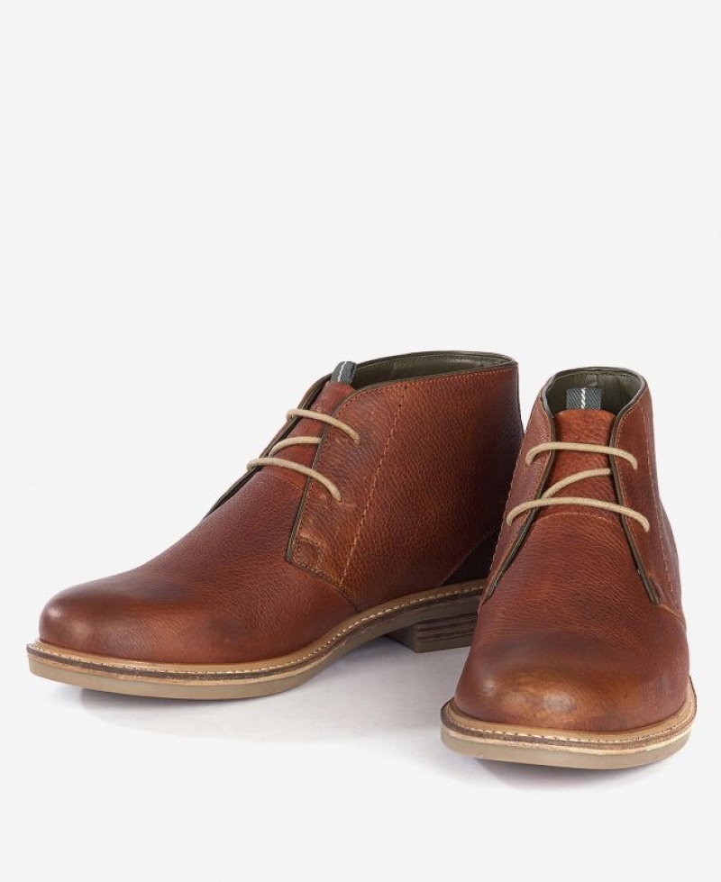 Brown Men Barbour Readhead Chukka Boots | US-8720GYHEK