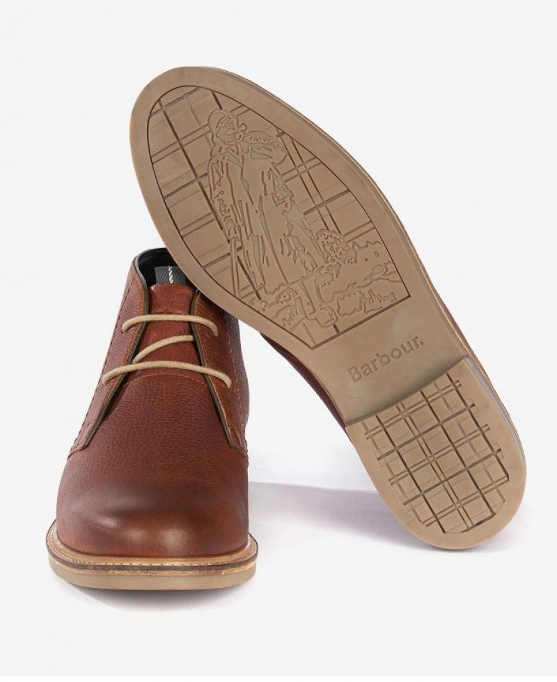 Brown Men Barbour Readhead Chukka Boots | US-8720GYHEK