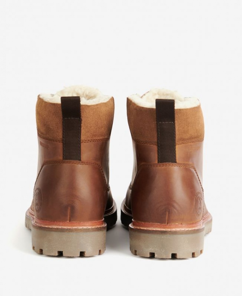 Brown Men Barbour Storr Boots | US-1590TESYA