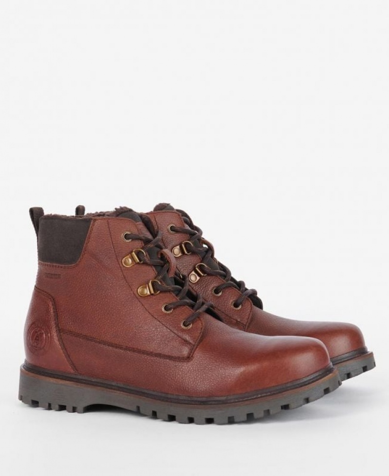 Brown Men Barbour Storr Boots | US-9275EFIOH