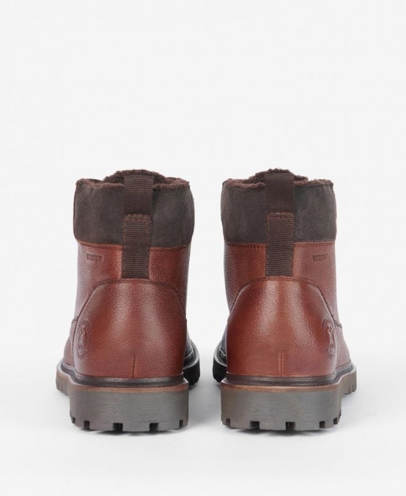 Brown Men Barbour Storr Boots | US-9275EFIOH