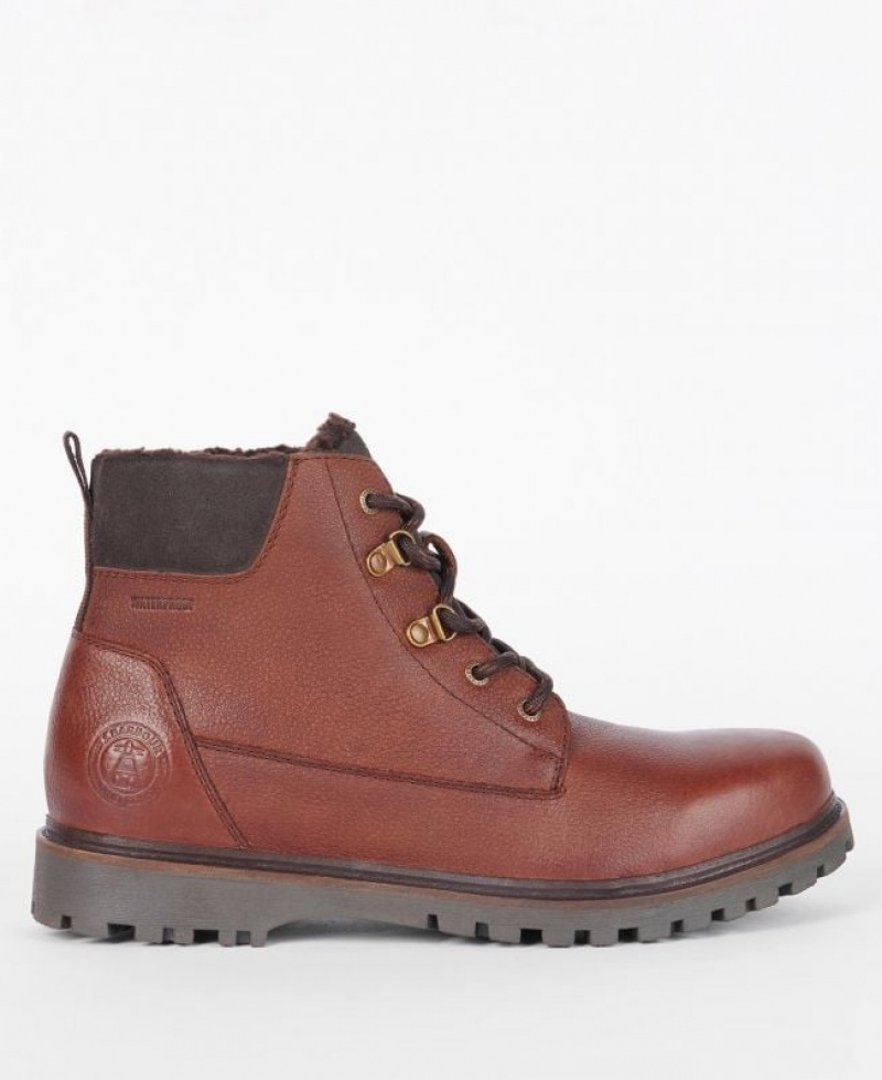 Brown Men Barbour Storr Boots | US-9275EFIOH