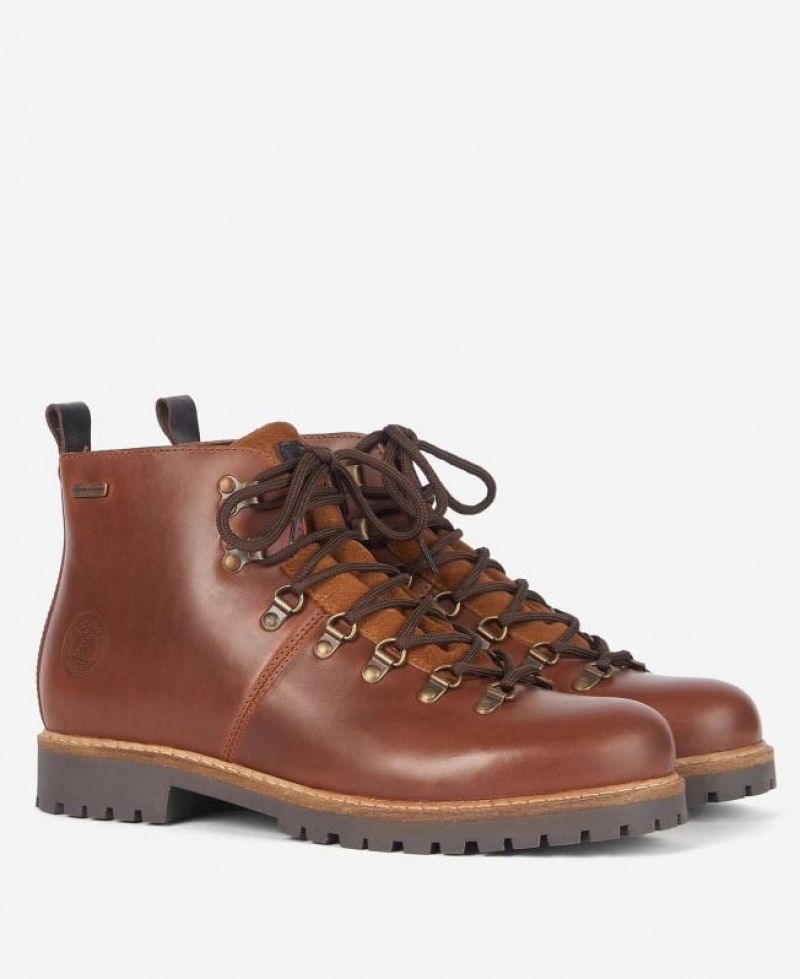 Brown Men Barbour Wainwright Hiking Boots | US-2193BTPYF