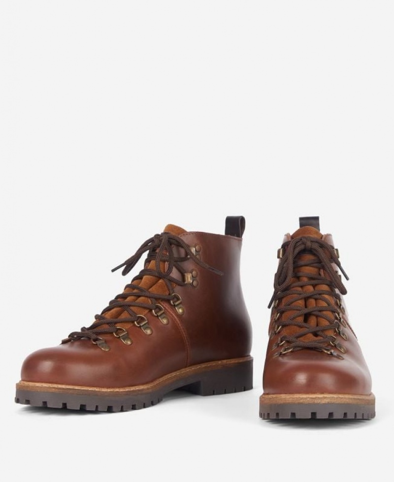 Brown Men Barbour Wainwright Hiking Boots | US-2193BTPYF