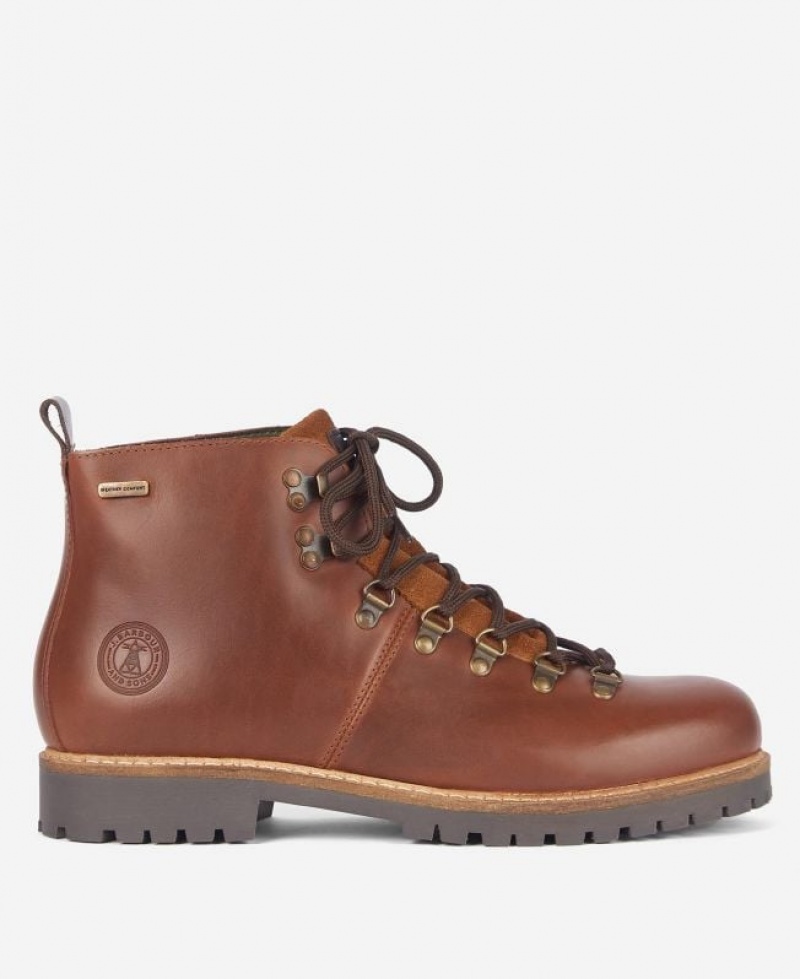 Brown Men Barbour Wainwright Hiking Boots | US-2193BTPYF