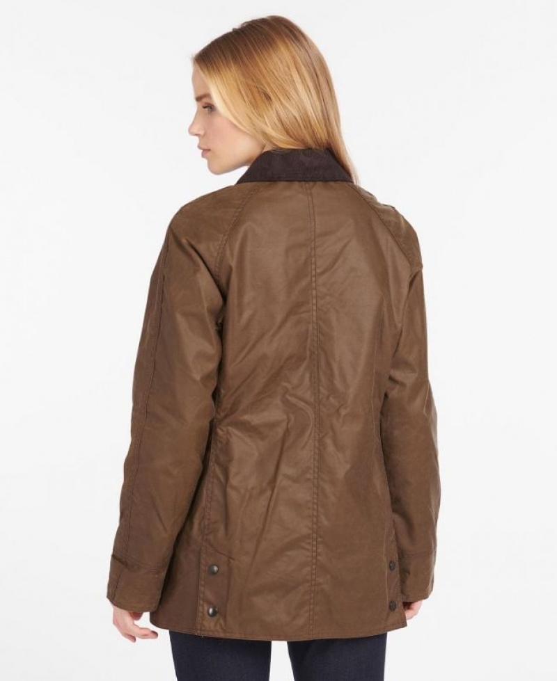 Brown Women Barbour Beadnell® Waxed Jacket | US-6349IBYZU