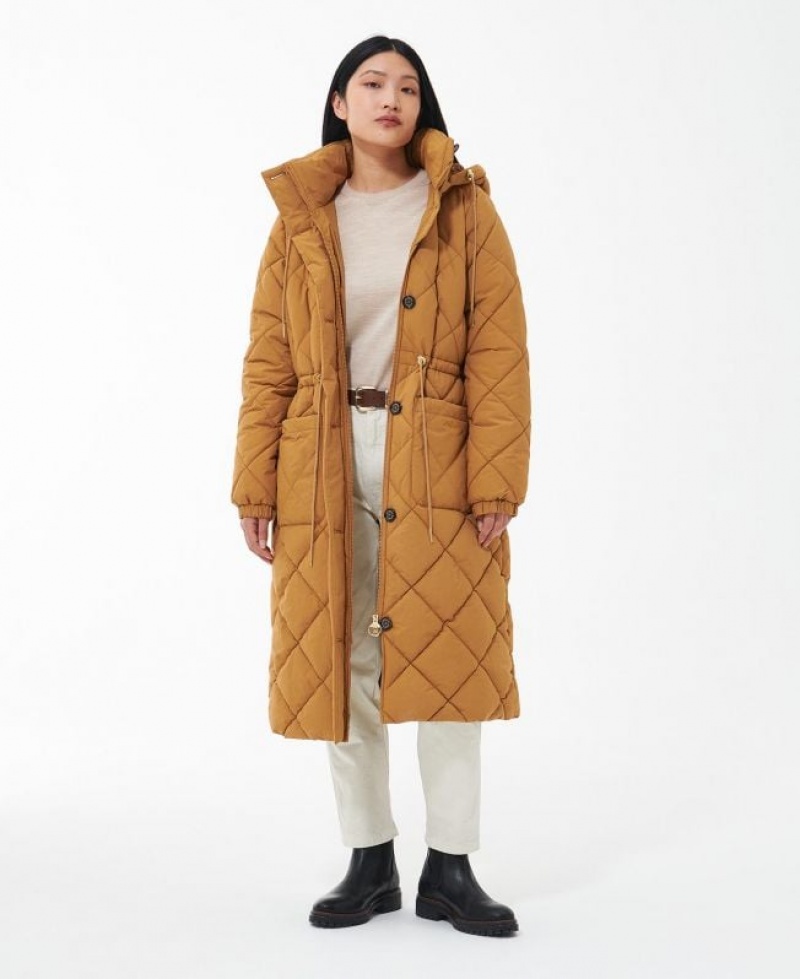 Brown Women Barbour Orinsay Quilted Jacket | US-9582VWIPH