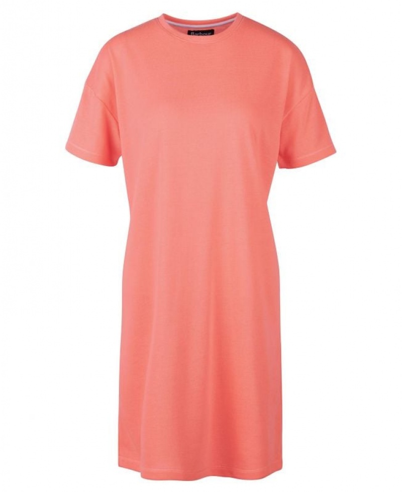 Coral Women Barbour International Halton Dress | US-7452KATUW