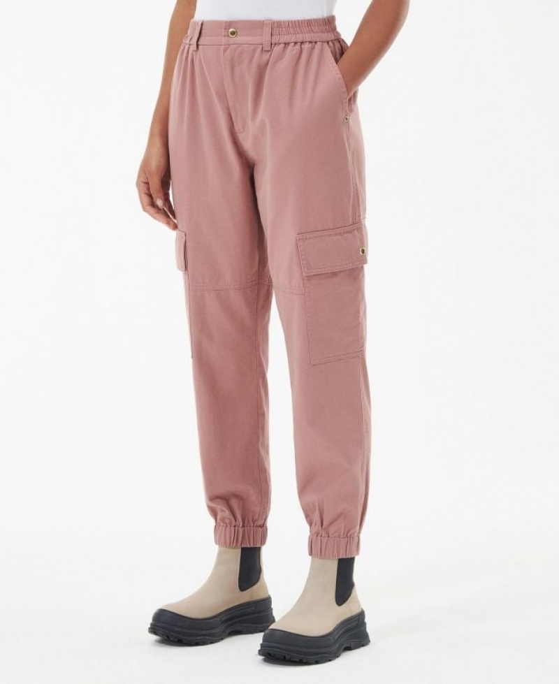 Coral Women Barbour International Monaco Pants | US-8512UEWZK