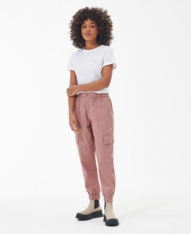 Coral Women Barbour International Monaco Pants | US-8512UEWZK