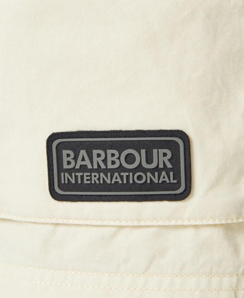 Cream Men Barbour International Cloud Shorts | US-6041PAZJS