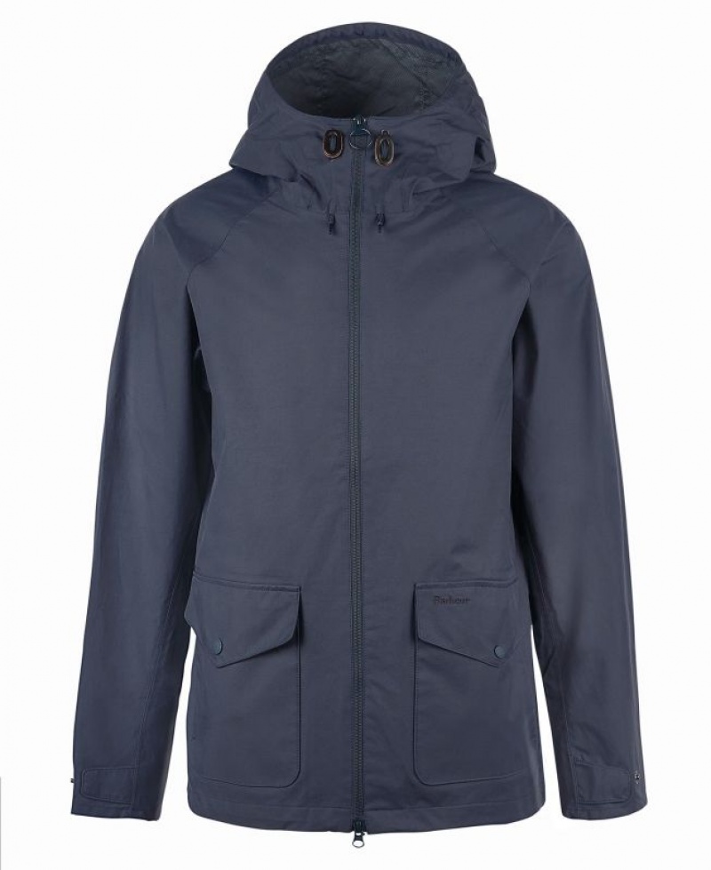 Dark Blue Men Barbour Whitstone Waterproof Jacket | US-5274KASUX