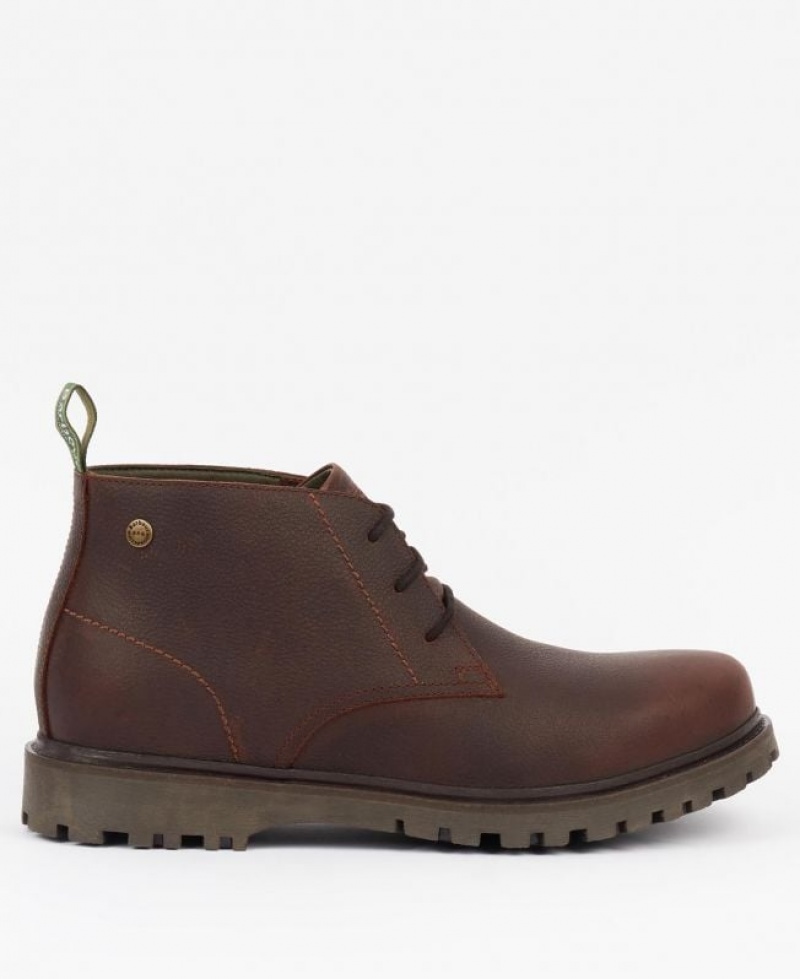 Dark Brown Men Barbour Cairngorm Boots | US-1572OPVCJ