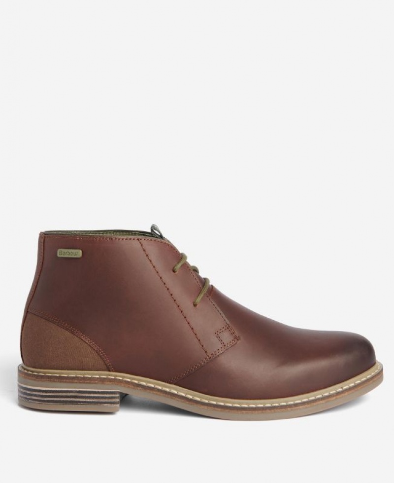 Dark Brown Men Barbour Readhead Boots | US-7625COSPH